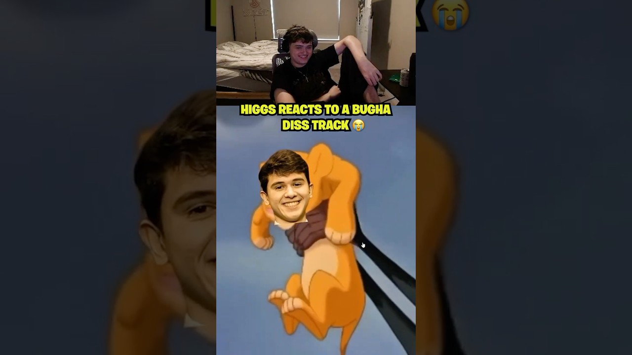 Higgs REACTS to a Bugha DISS TRACK 😭