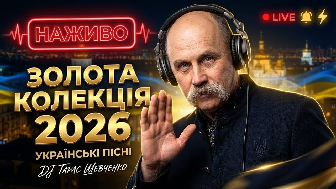 🎧 Українські Пісні 2026 • DJ Taras Shevchenko • День Соборності • LIVE