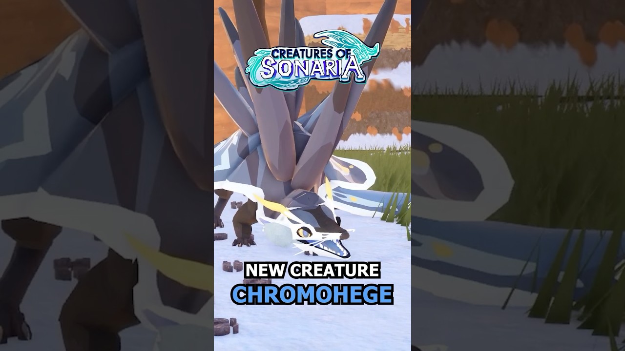 SEMI-AQUATIC HEDGEHOG CHROMOHEGE 🦔 Creatures of Sonaria 