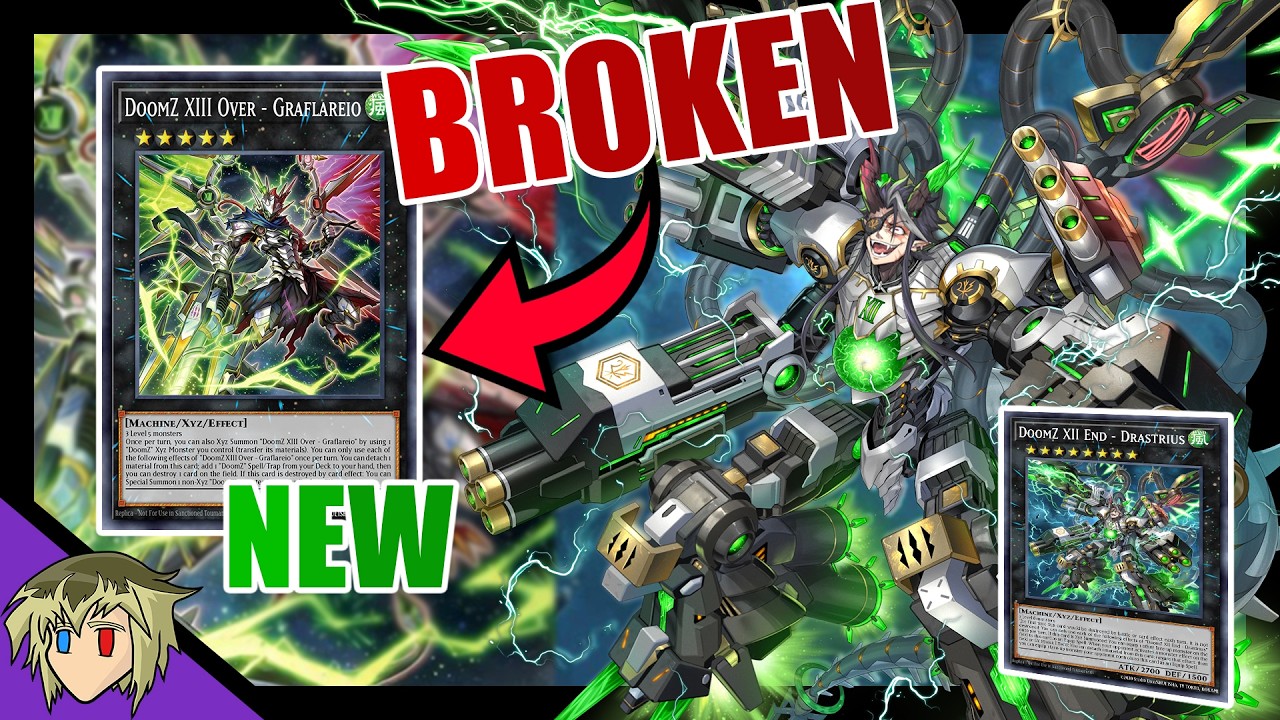 New DoomZ is INSANELY STRONG! Deck Profile + Combo! [Yu-Gi-Oh! TCG]