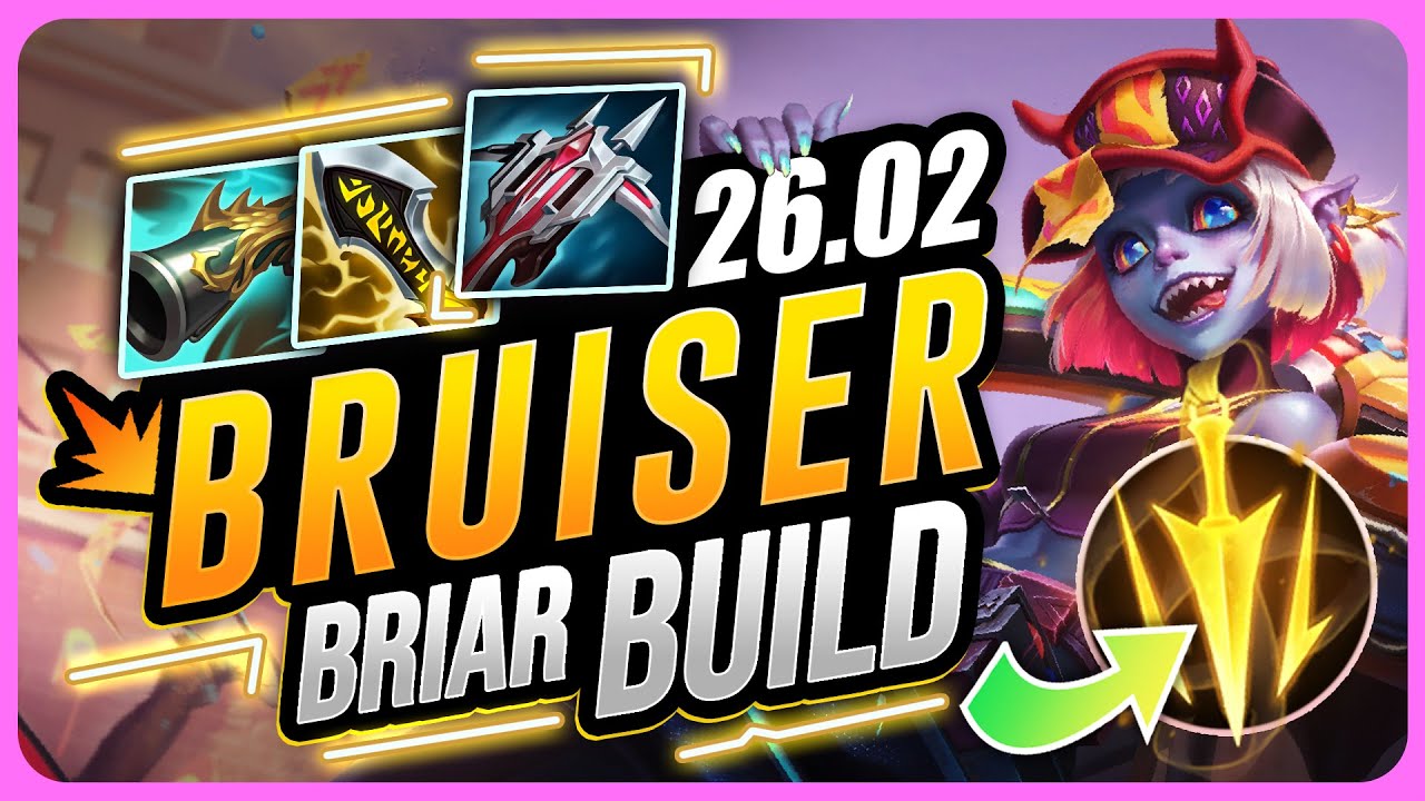 ¿Quieres llegar a DIAMANTE RÁPIDO? BRIAR es el MEJOR campeón (BUILD META)
