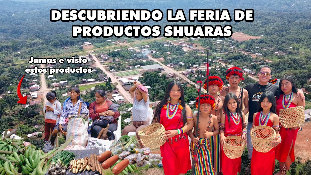 IMPRESIONANTE: UNA FERIA EN PLENO SELVA ECUATORIANA, MACUMA 🇪🇨I GEO LEMA