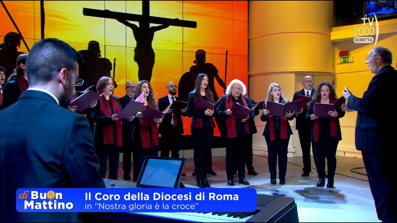 Nostra gloria è la Croce, canto liturgico di Mons. Frisina eseguito dal Coro della Diocesi di Roma