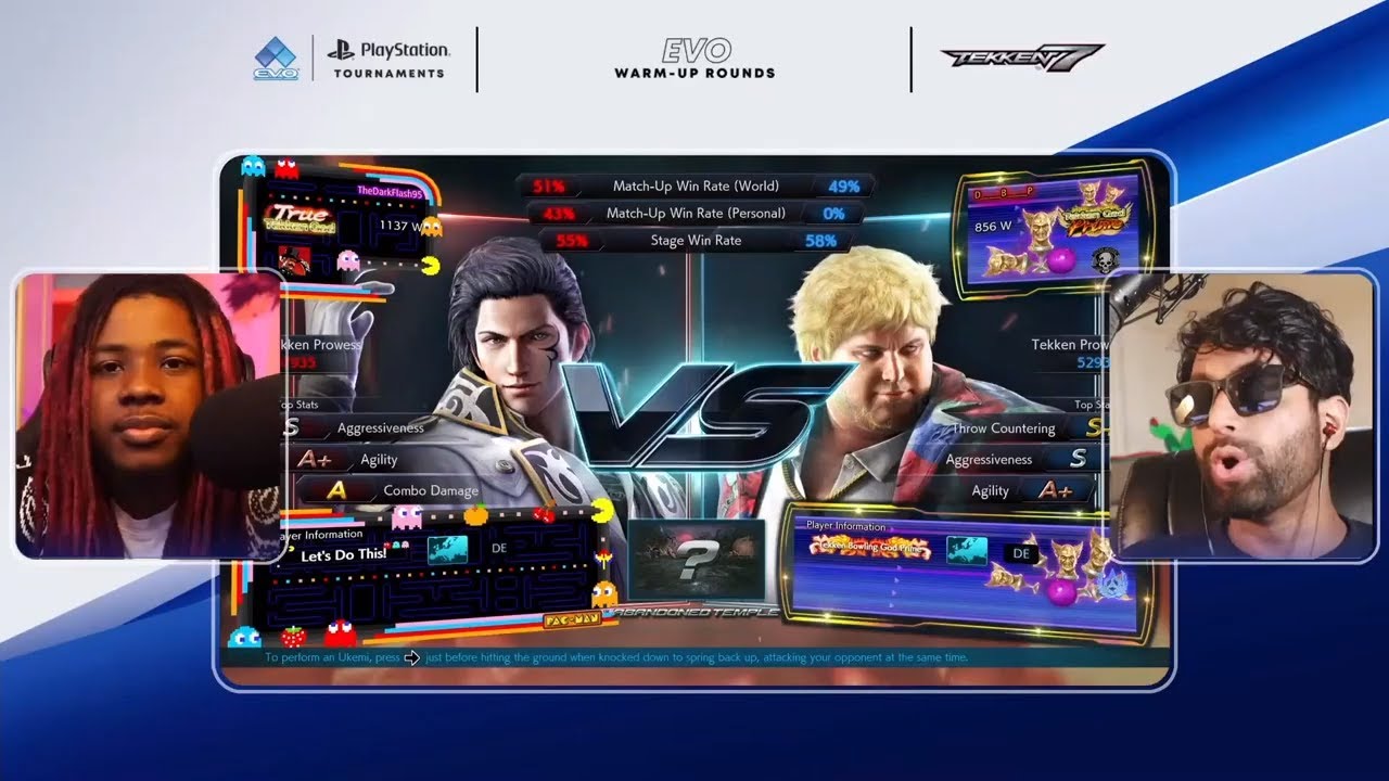 EVO 2021 Online Warm-Up : Tekken 7 EU (DarkFlash) vs (DBP)