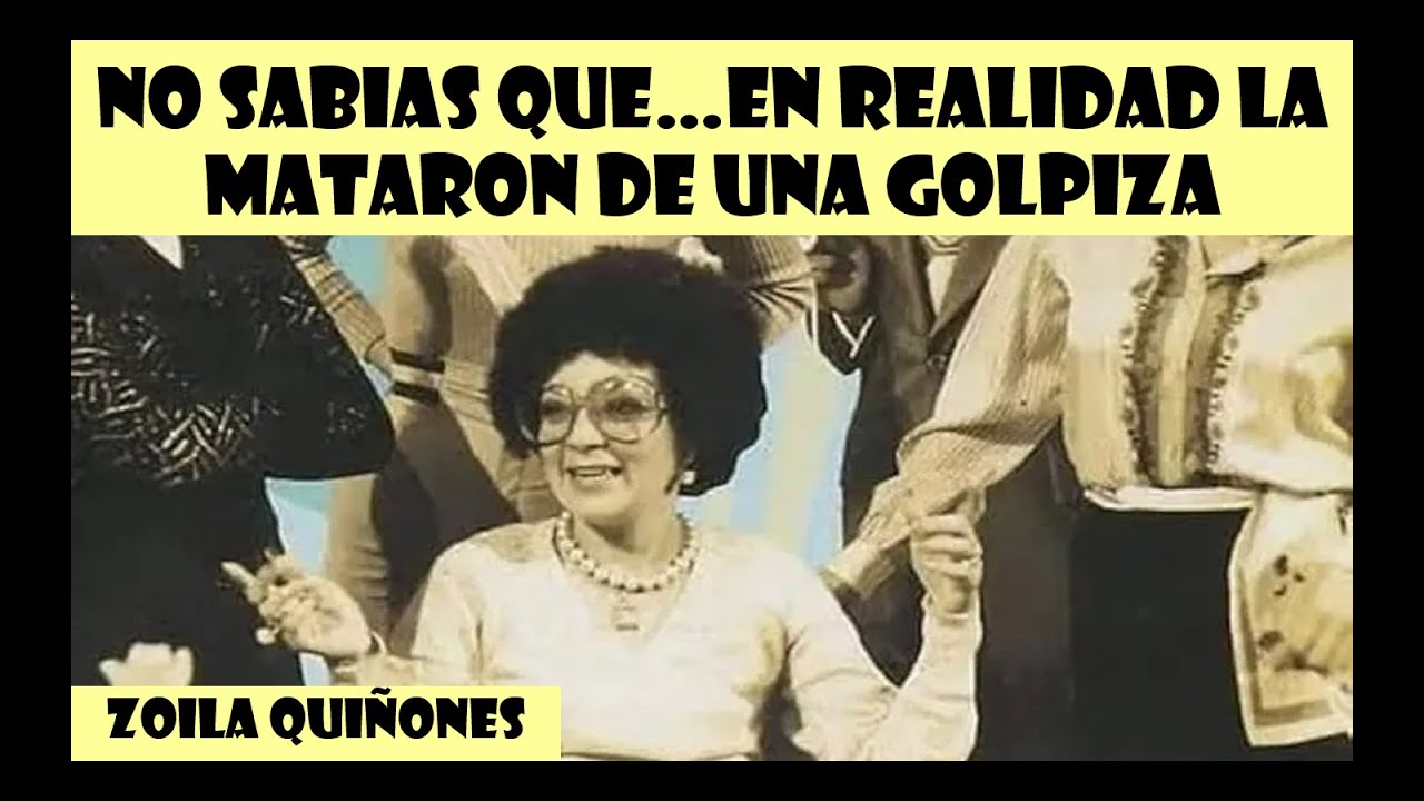 No sabias que…en realidad la mataron de una golpiza