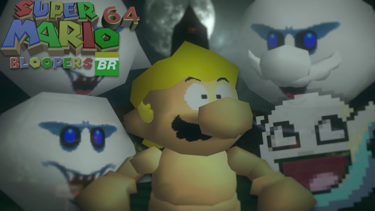 SM64 Bloopers BR: O Mundo dos Boos (Halloween 2023)