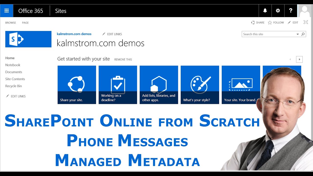 Managed Metadata - SharePoint Phone Messages Automation 12