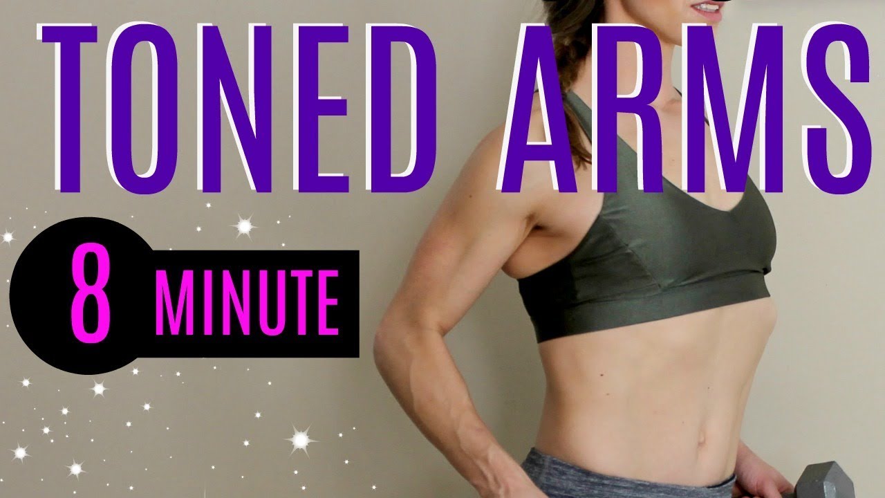 8 MINUTE ARM Workout for Toned Arms (FAST!)