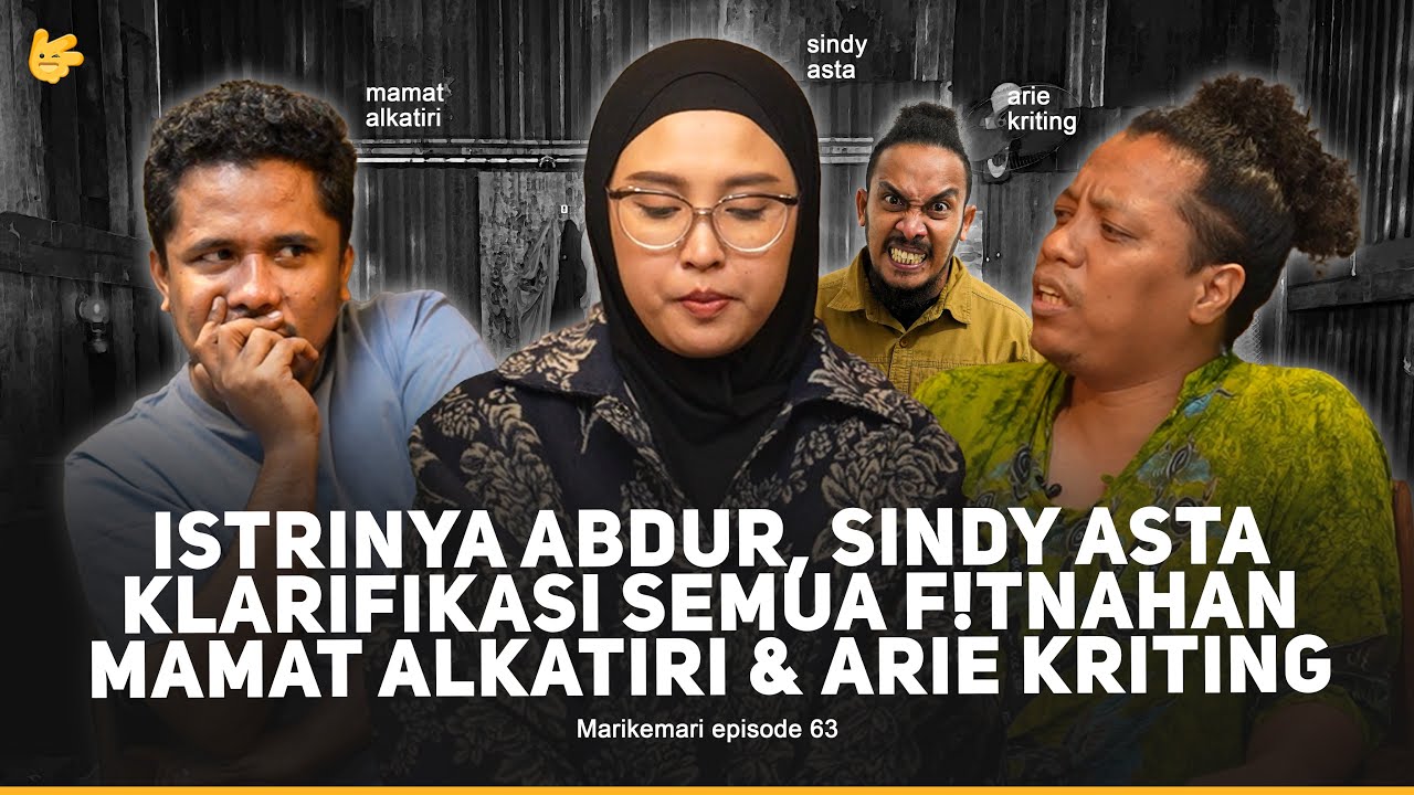 ISTRINYA ABDUR, SINDY ASTA SPEAK UP, BAWA BUKTI V!SUM K3KERAS4N - MARI KEMARI