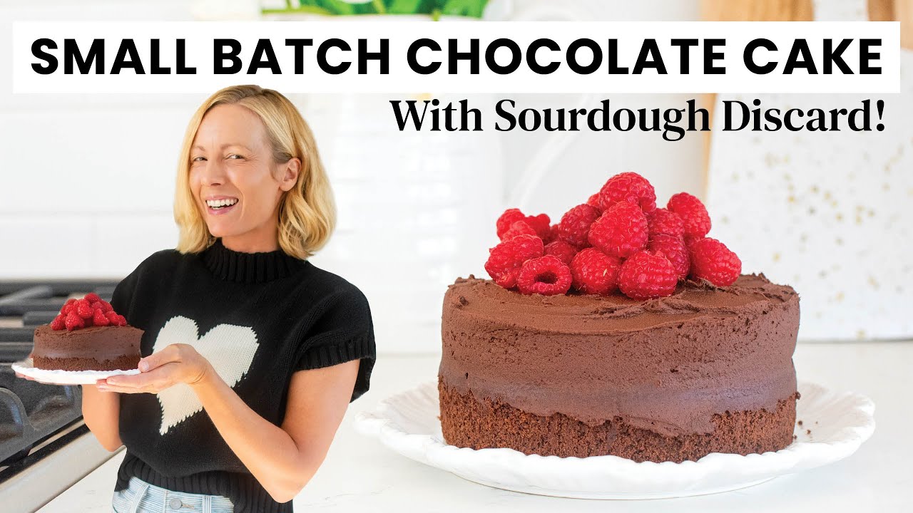 Best Small Batch Chocolate Cake | Moist, Fudgy & Easy Recipe with Sourdough Discard
