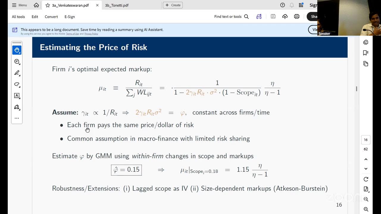 Economic Growth and Long-Run Macroeconomic Development, NBER Summer Institute
