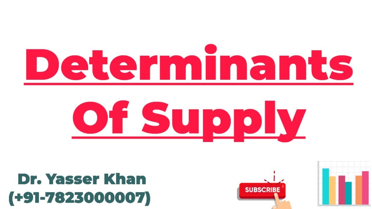 Determinants Of Supply | Factors Effecting Supply | Supply Function | Theory Of Supply | Supply