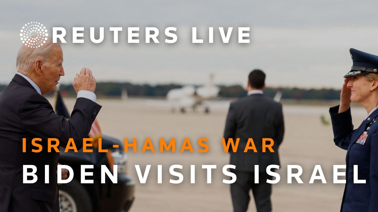 LIVE: US President Joe Biden lands in Israel
