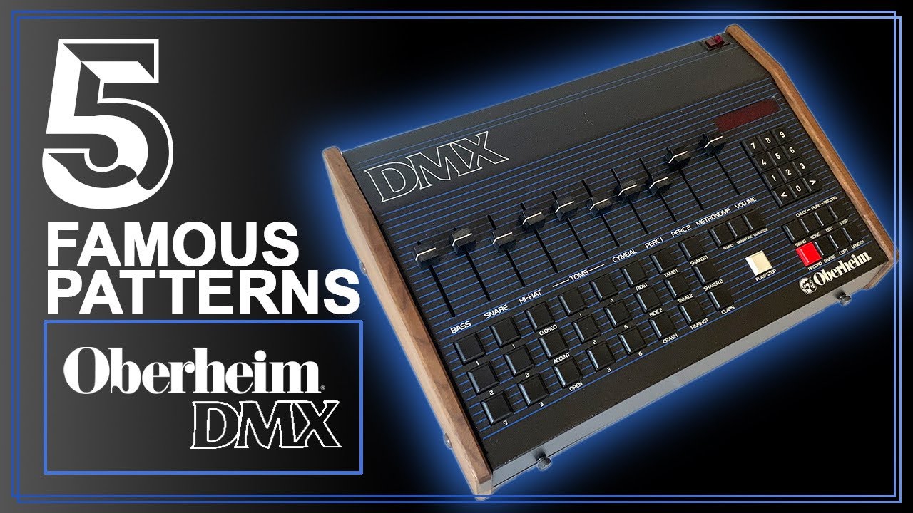 Five Famous Oberheim DMX Patterns (Hip Hop Edition)