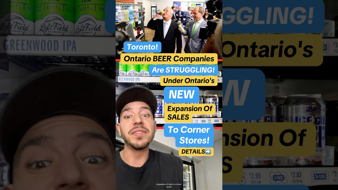 Ontario's Corner Stores May Soon Become A Battleground For Beer, Reshaping The Province! 