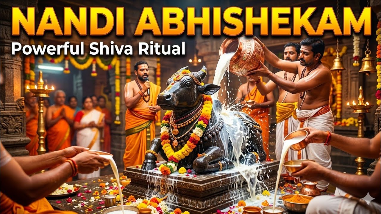 🔱🔱SHIVA ABHISHEKAM|NANDI ABHISHEKAM|#srisvision#youtube#lordshiva #harharmahadev#shivaabhisekam#new 