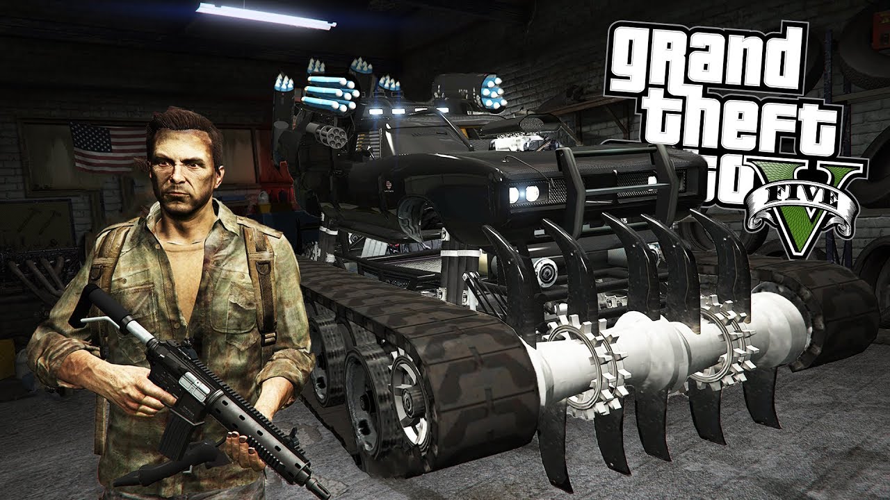 GTA 5 MOD ZOMBIES #8 - IL VEICOLO ANTI-ZOMBIE DEFINITIVO!