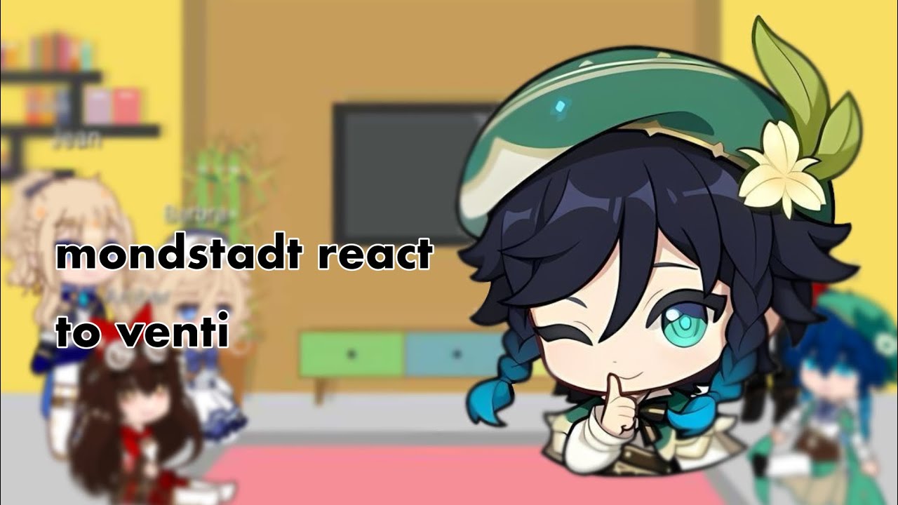mondstadt react to venti// PUT X2 SPEED // Genshin Impact react to venti // gacha react // 