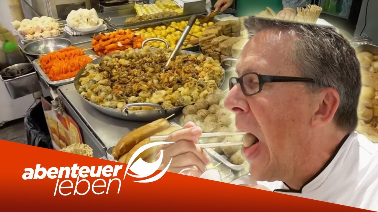 Dirk Hoffmann in Hongkong: Isst er Fischblase und Hahn-Hoden? | Abenteuer Leben | kabel eins