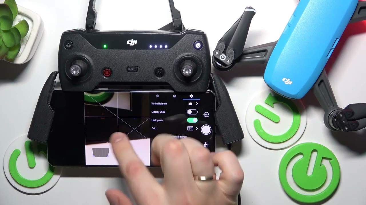 DJI SPARK – Come attivare o disattivare l'istogramma