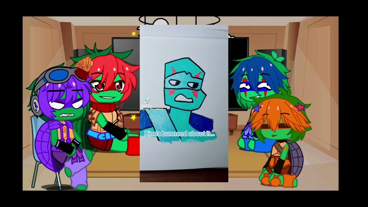 rottmnt react to themself/ 2/? read desk