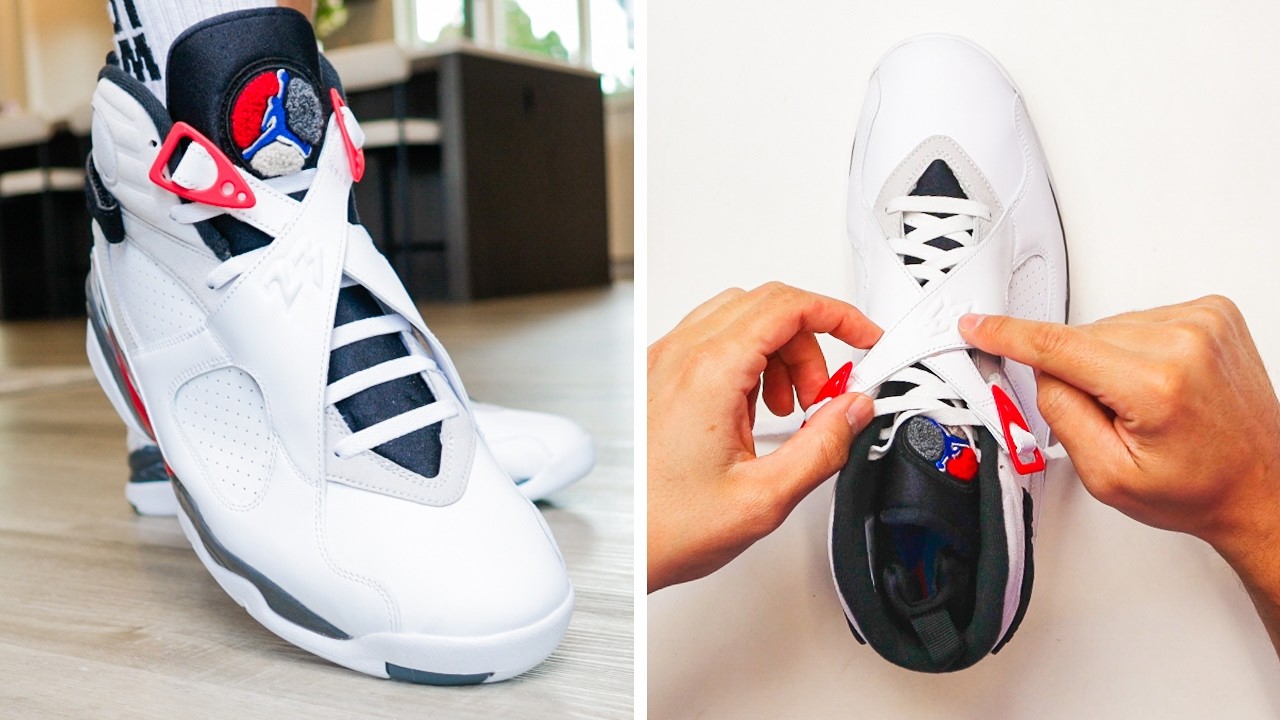 Как зашнуровать Air Jordan 8 (5 простых способов)