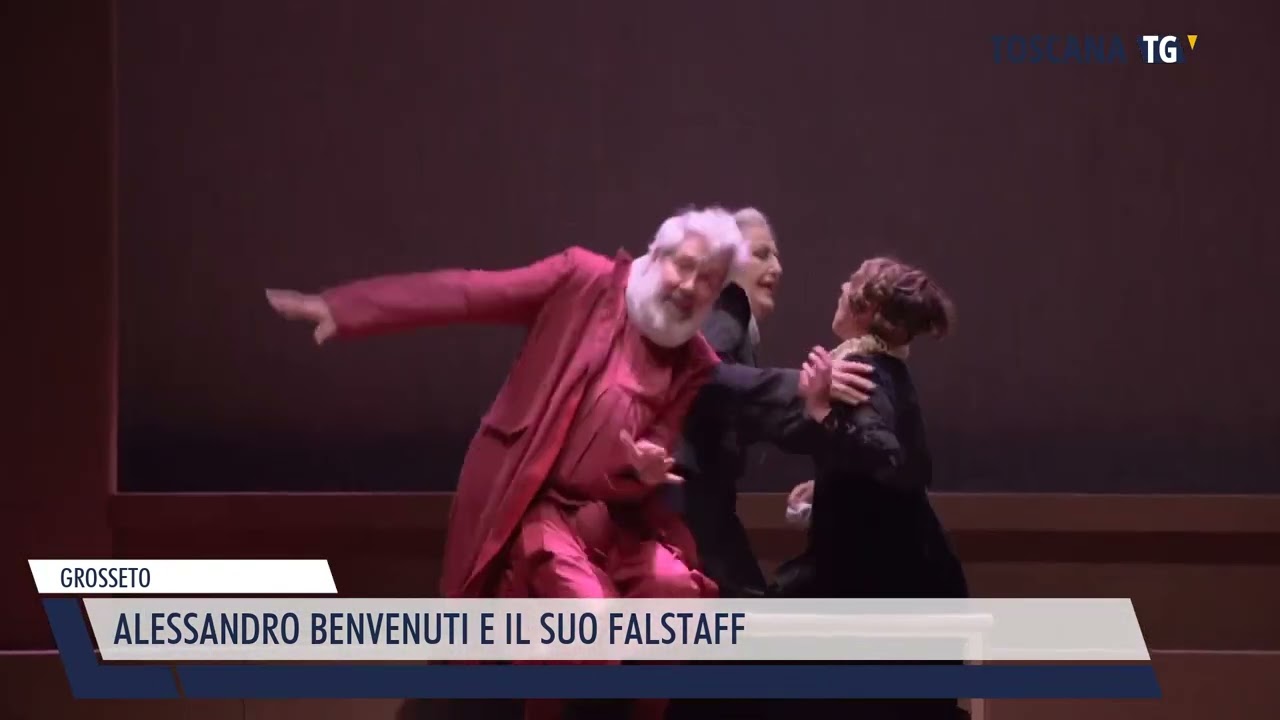 2024-01-20 GROSSETO - ALESSANDRO BENVENUTI E IL SUO FALSTAFF