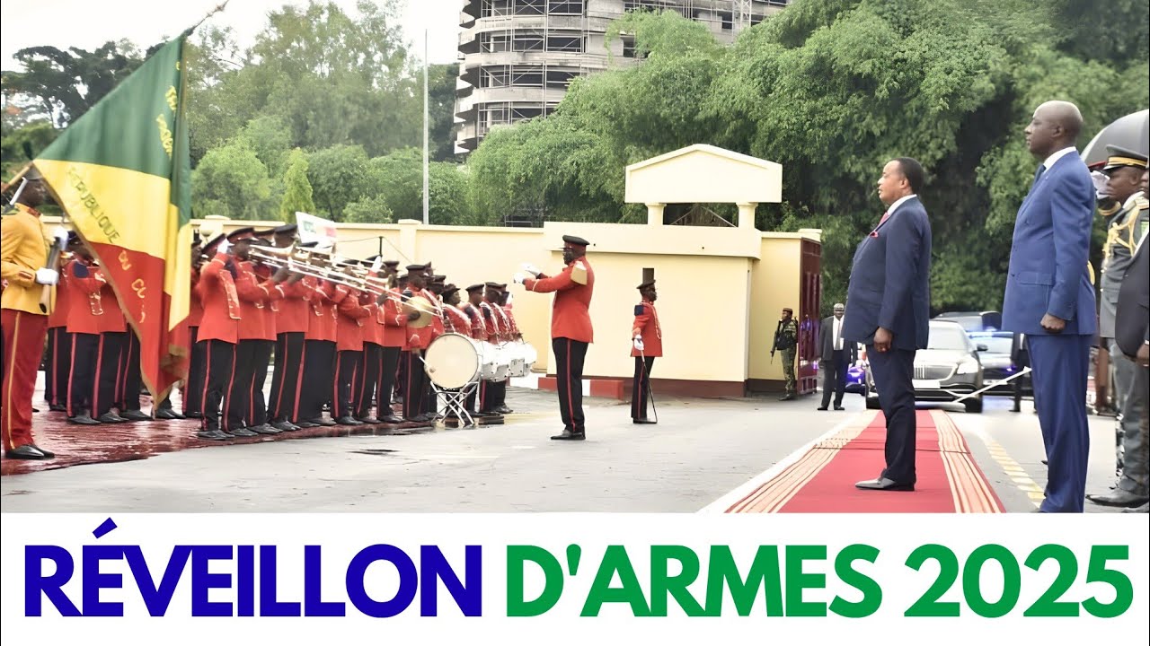 Cérémonie de Réveillon d'Armes 2025 sous le très haut patronage du Président Denis Sassou-Nguesso 