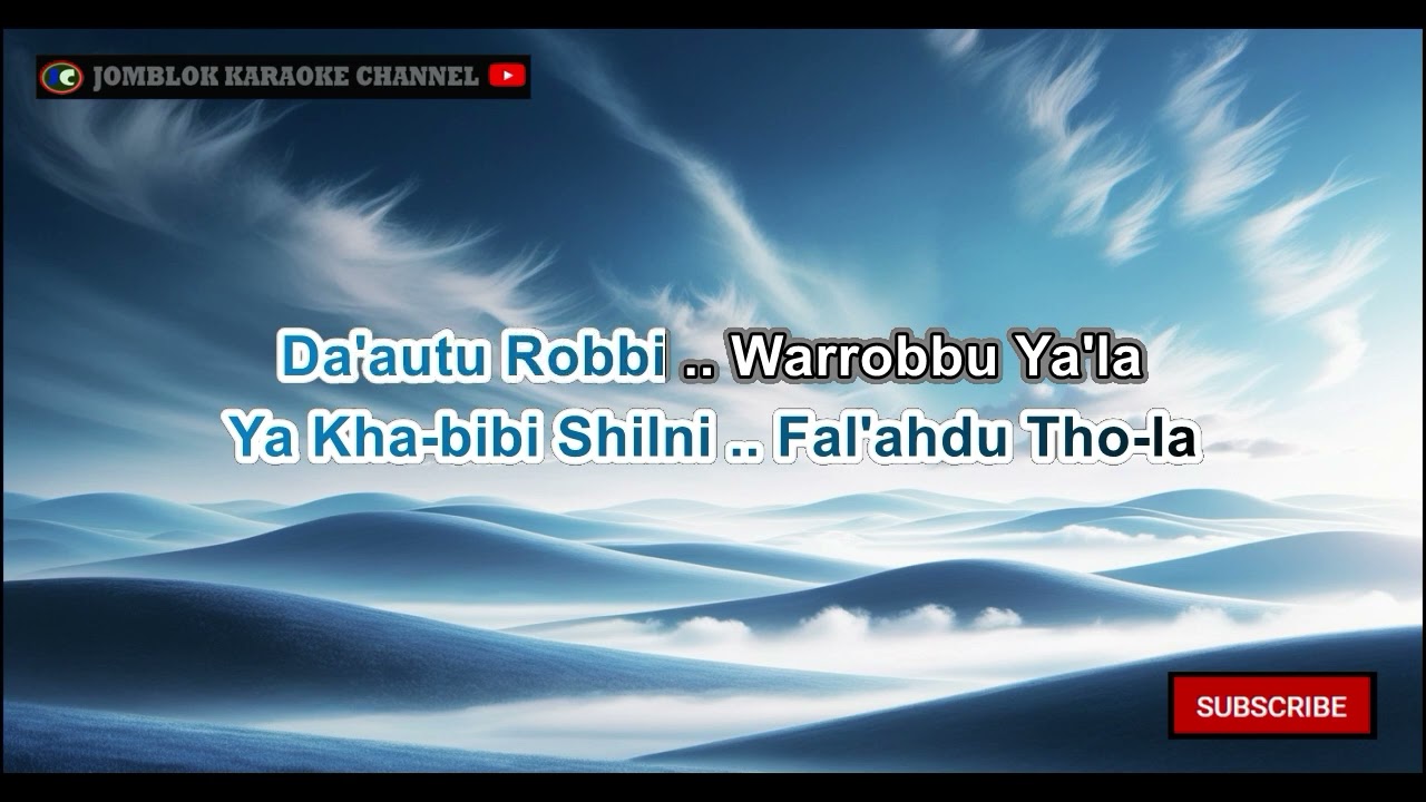 Nazwa Maulidia Allahu Robbi Karaoke