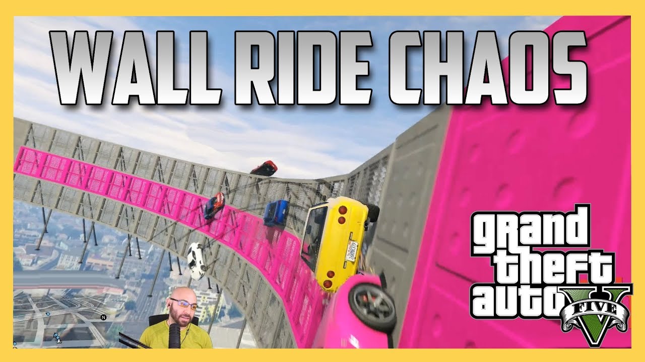 Wall Ride Chaos - GTA 5 Online Racing | Swiftor