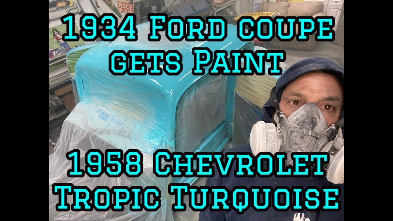 Painting A 1934 Ford Coupe
