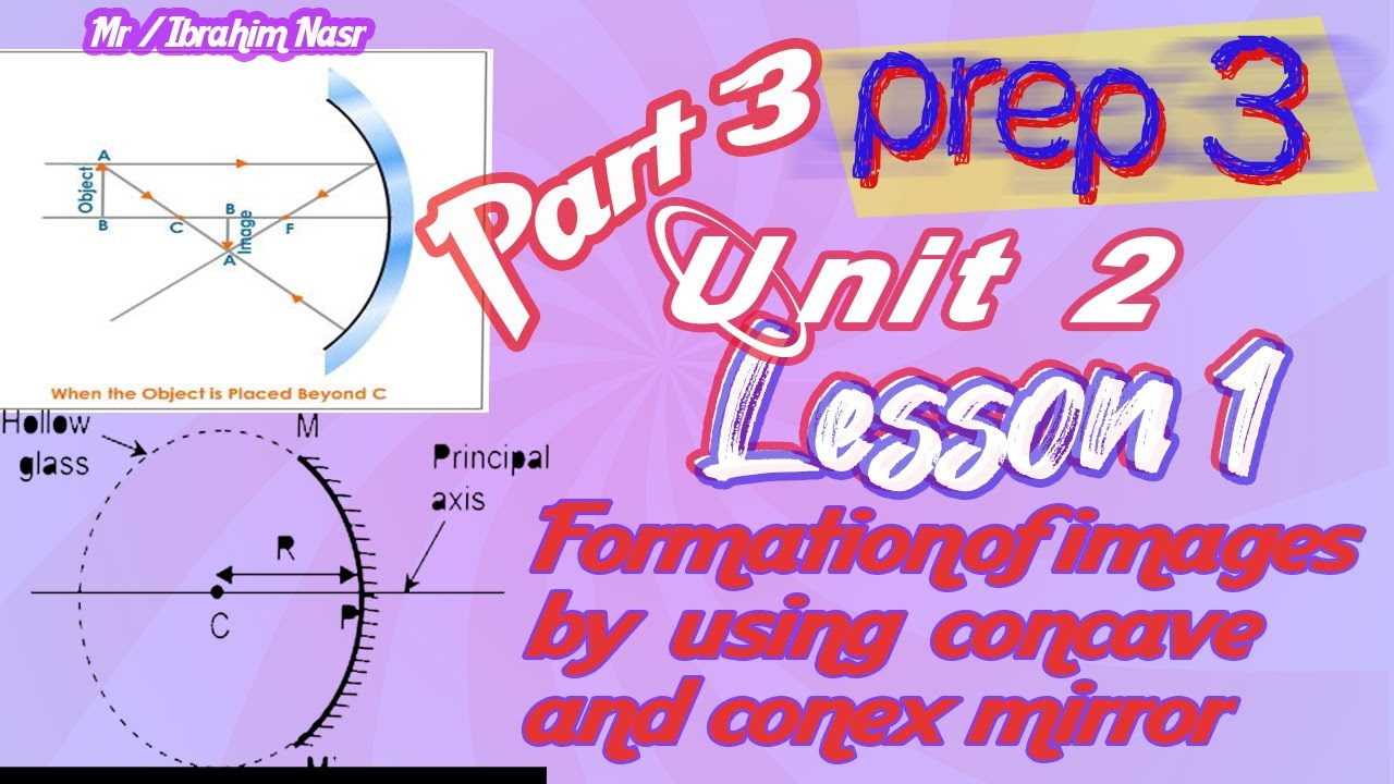 Science | Prep.3 | properties of images formed by Spherical Mirrors | Part 2 | Unit (2) | Lesson (1)