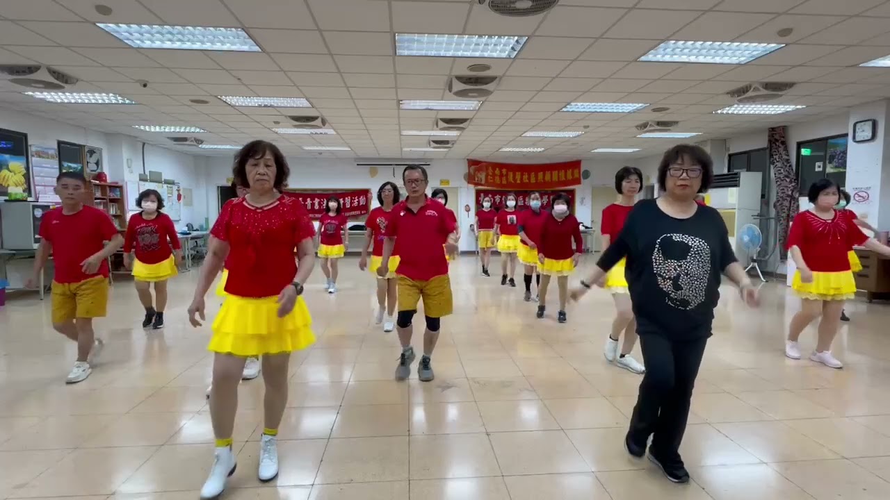 靓麗舞蹈班《沙崙之戀》編舞：邱月茹老師·示範：王碧玲老師
