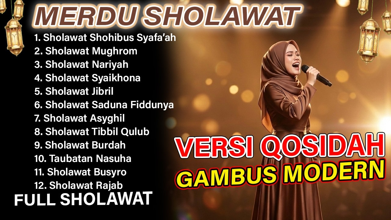 GAMBUS MODERN | GAMBUS SHO:AWAT | QOSIDAH 2026 TERBARU | FULL ALBUM SHOLAWAT | SHOLAWAT SYAIKONA