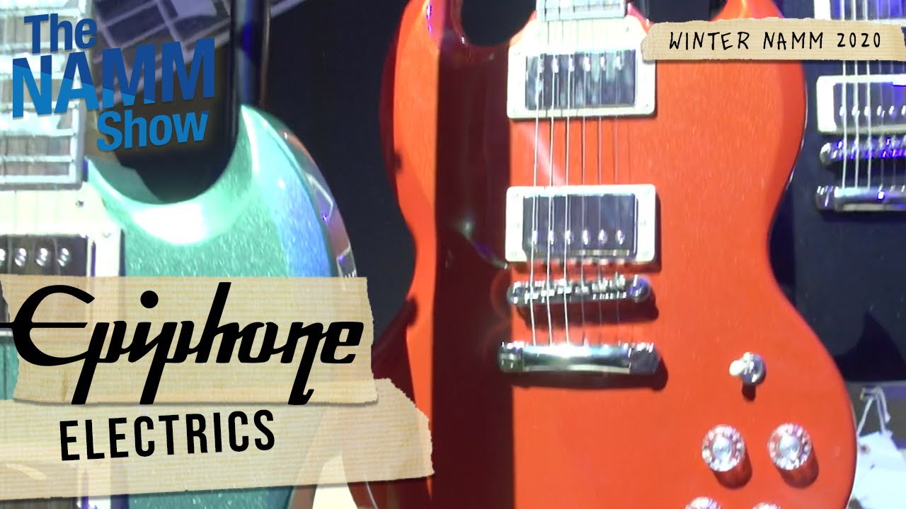 Winter NAMM 2020: Epiphone Electrics