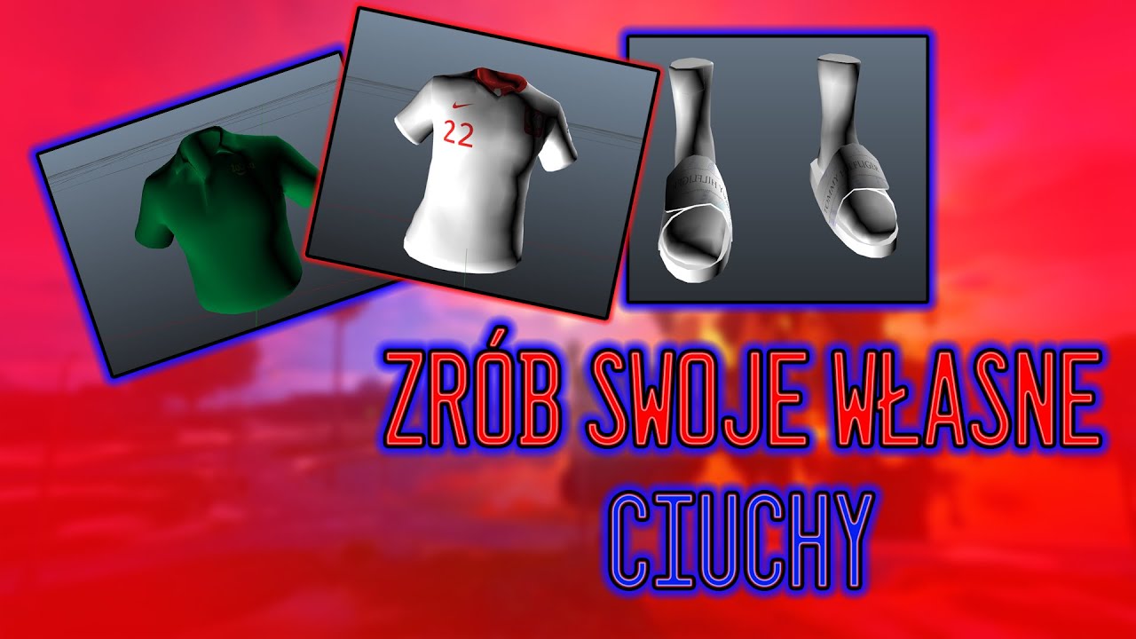 Jak zrobić własne ciuchy w Fivem #2