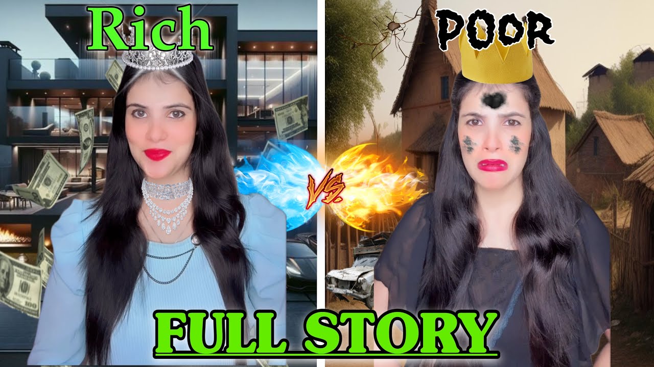 Full Story~Rich Family VS Poor Family🤫 #viral #trending #funny #family