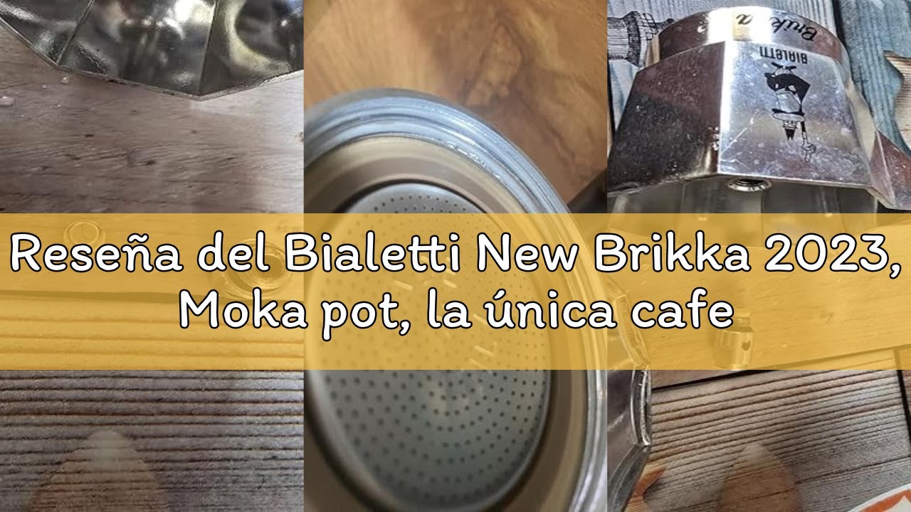 Reseña del Bialetti New Brikka 2023, Moka pot, la única cafetera capaz de hacer un espresso cremoso,