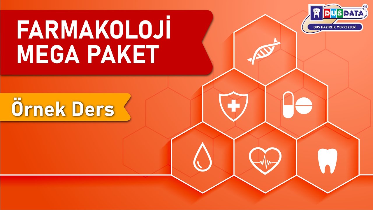 DUS Mega Paket &Ouml;rnek Ders Videosu | Farmakoloji