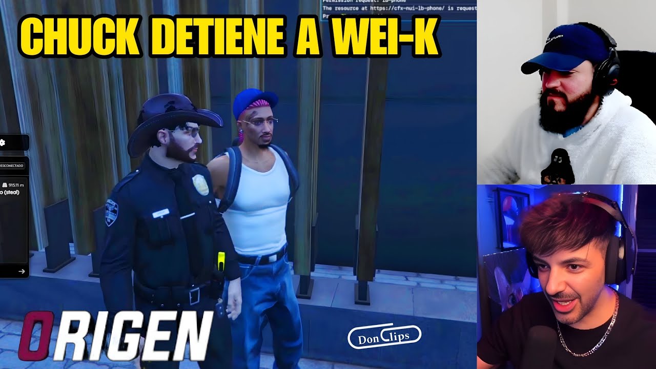 CHUCK (NEXXUZ) DETIENE a WEI K (SINCHYBOYZ) AMBAS PERSPECTIVAS || FINAL INESPERADO ORIGEN RP 