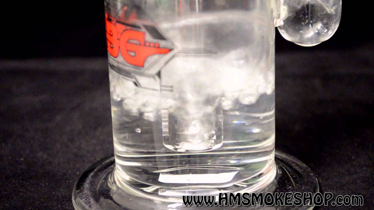 HBG Microphone Bubbler Air Flow Test www.HMSMOKESHOP.com