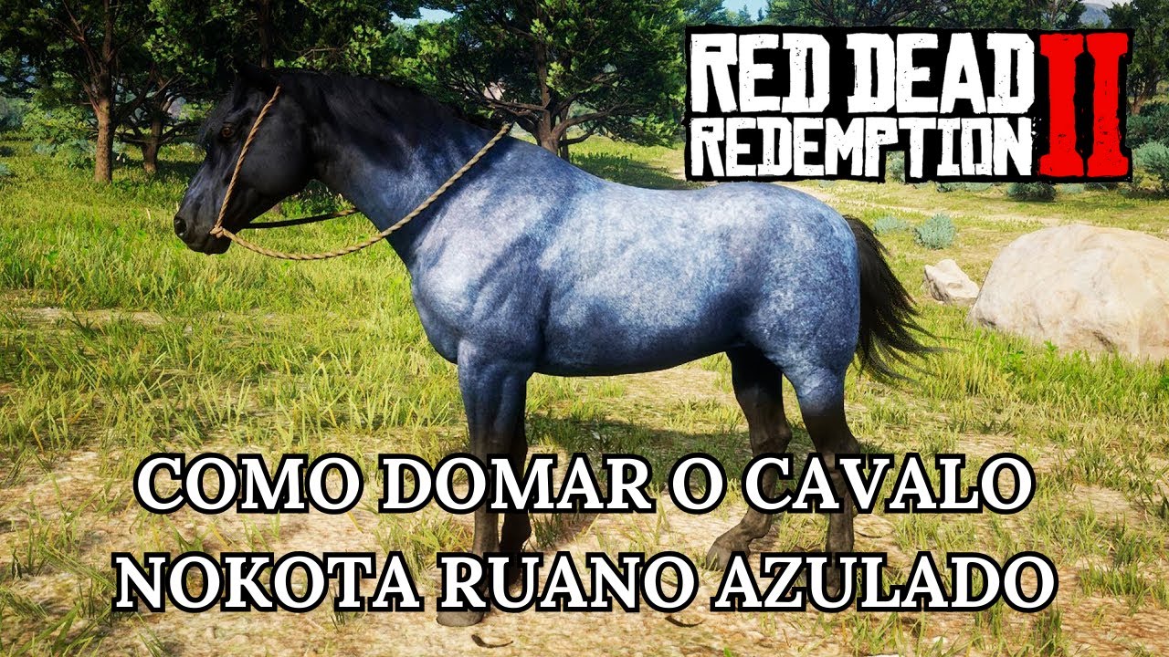 Red Dead Redemption 2 - Como Domar o Cavalo Azul !!!