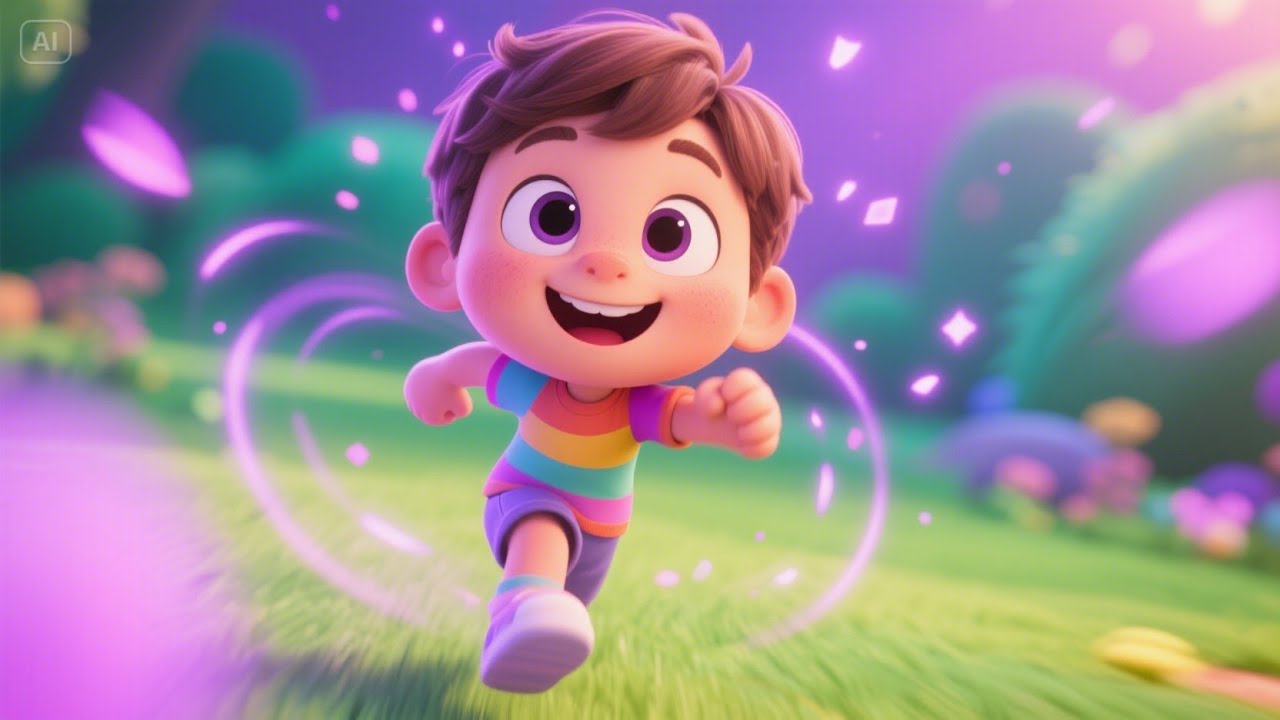 Baby Panda&rsquo;s Rainbow Ride | Fun Panda Adventure Song for Kids | Colorful Sing-Along Rhyme