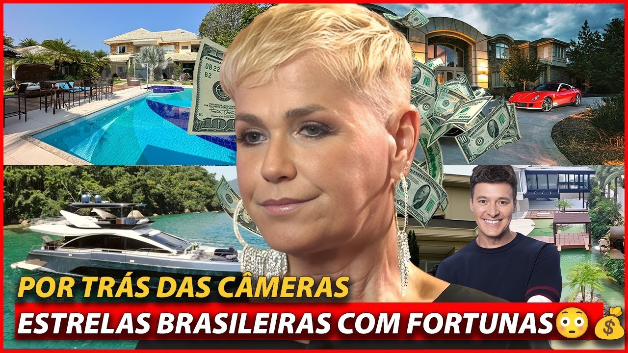 11 FAMOSOS BRASILEIROS MULTIMILION&Aacute;RIOS QUE VIVEM NO LUXO ABSURDO!