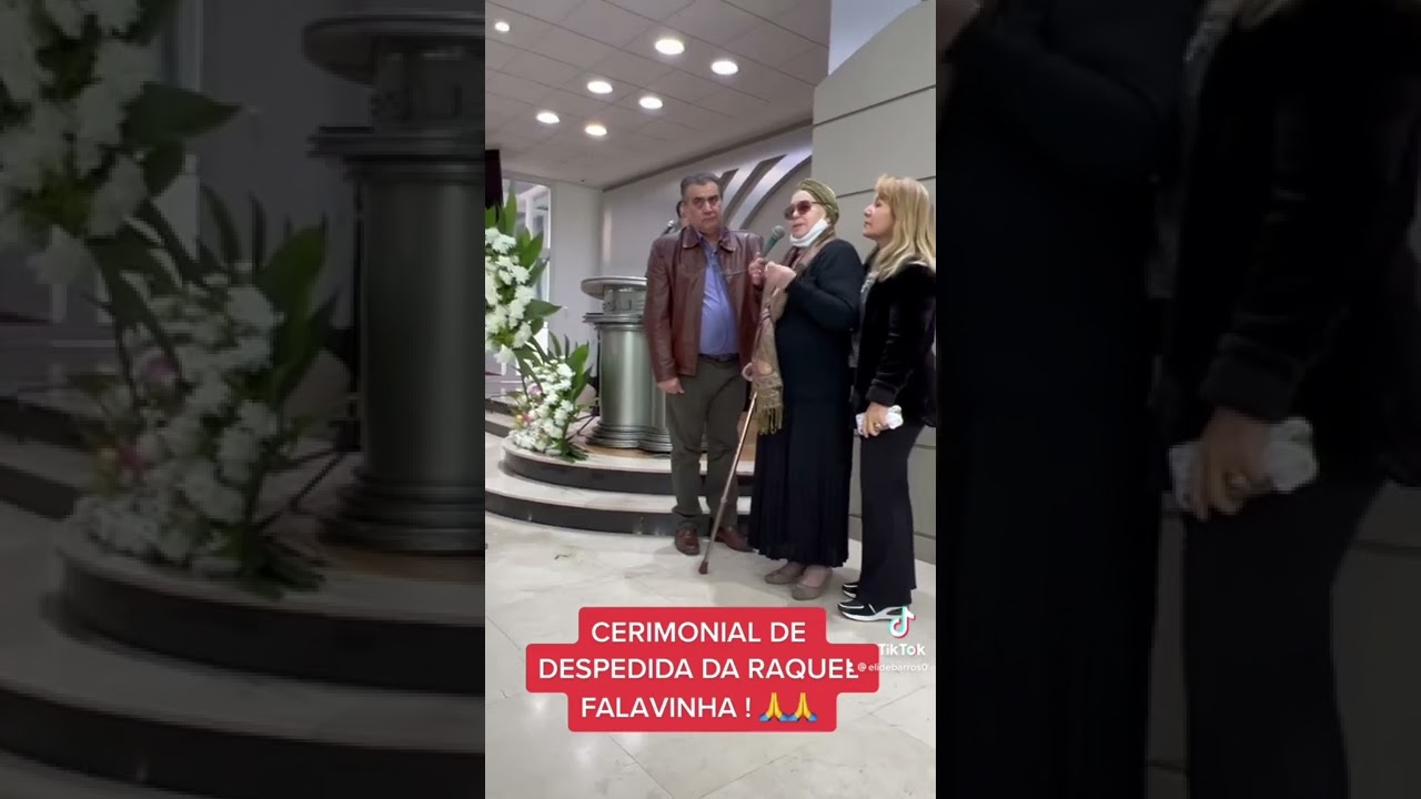 Irmã Mercedes Falavinha Iensen se despedindo de sua saudosa  Irmã Rachel Falavinha 🙏🏻🙏🏻
