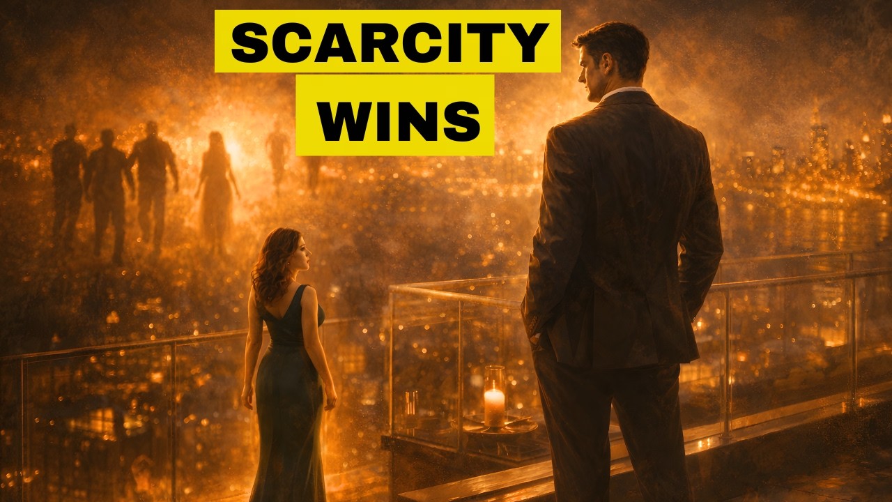 How Scarcity Rewrites Female Behaviour Without Conflict