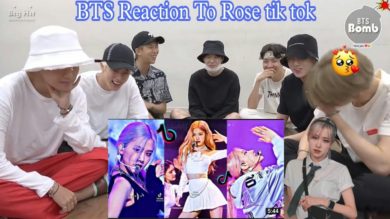BTS Reaction to Rose Tiktok (p-2)