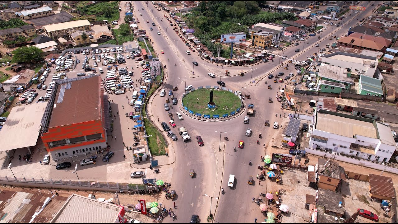 Ibadan Ring Road. Nigeria