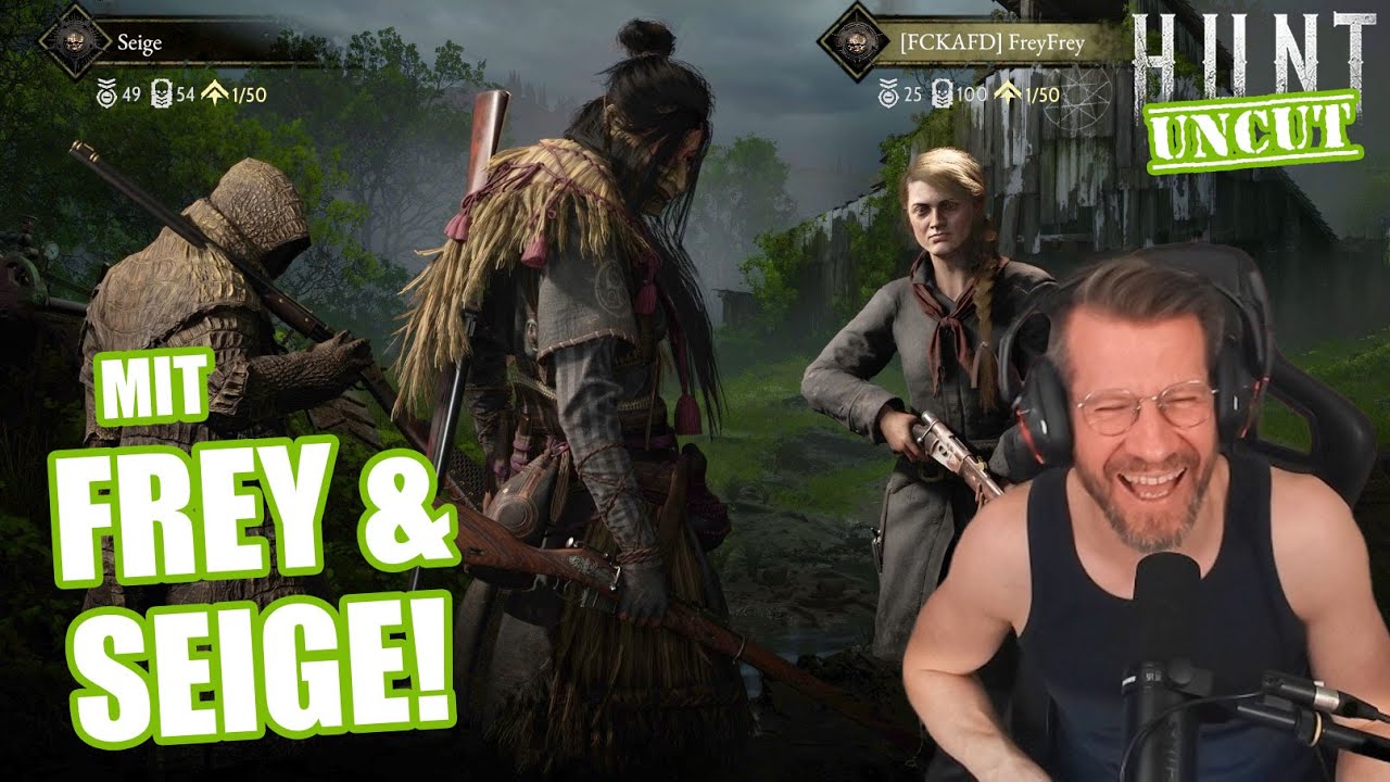 Trios mit Frey und Seige! Stream vom 29.04.2025 [Hunt Showdown Trios]