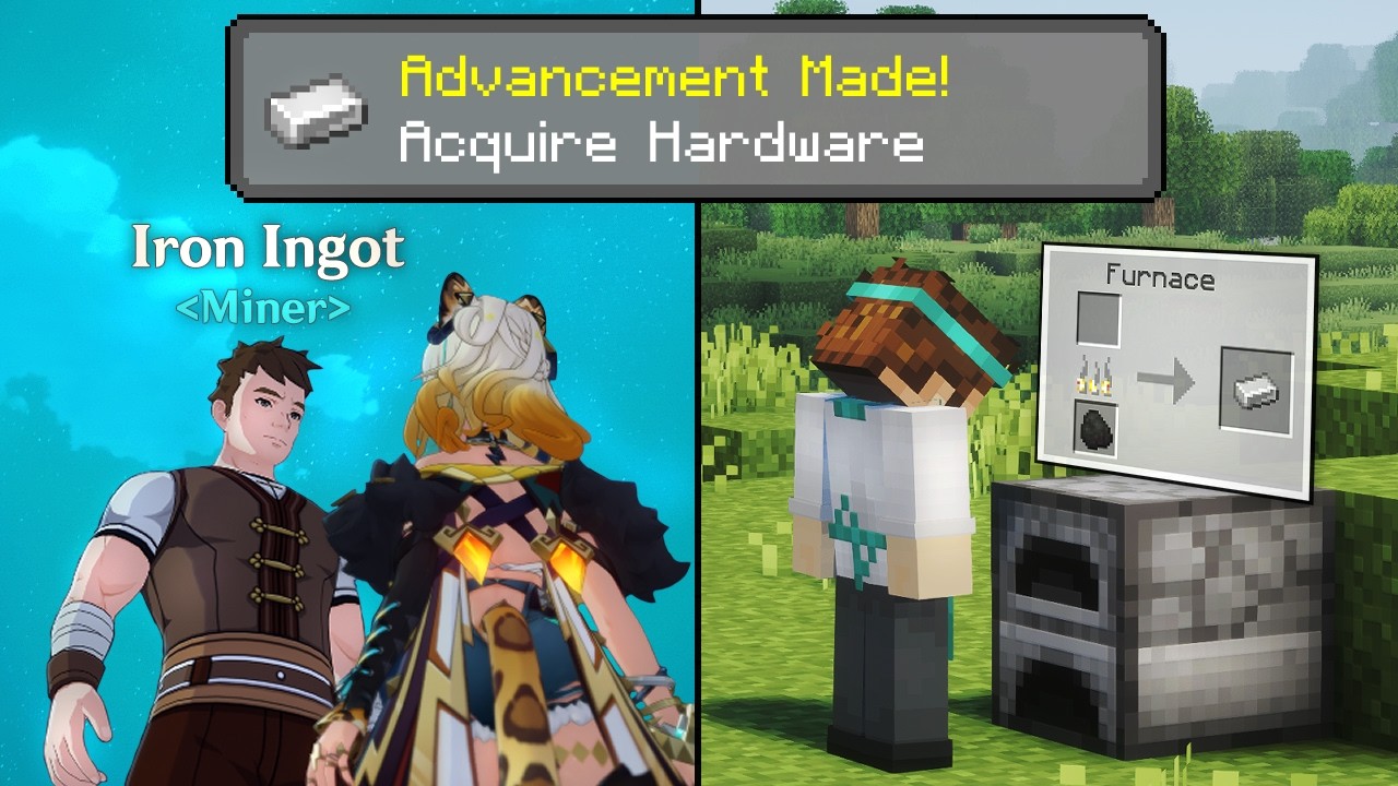 Can I Get Every MINECRAFT Advancement within Genshin Impact?